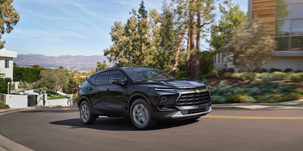 2026 Chevy Blazer On The Road