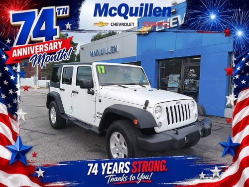 2017 Jeep Wrangler Unlimited Sport 4x4