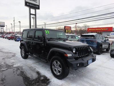 2022 Jeep Wrangler Unlimited Sport S 4x4