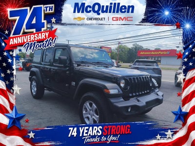 2022 Jeep Wrangler Unlimited Sport S 4x4