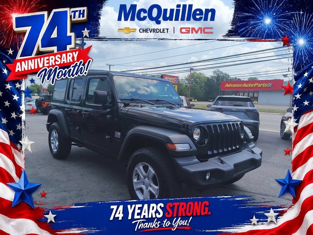 2022 Jeep Wrangler Unlimited Sport S 4x4