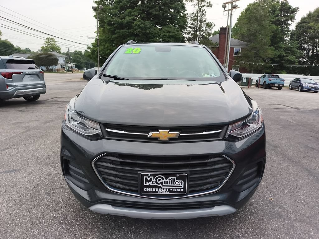 Used 2020 Chevrolet Trax LT with VIN 3GNCJPSB0LL253528 for sale in Girard, PA