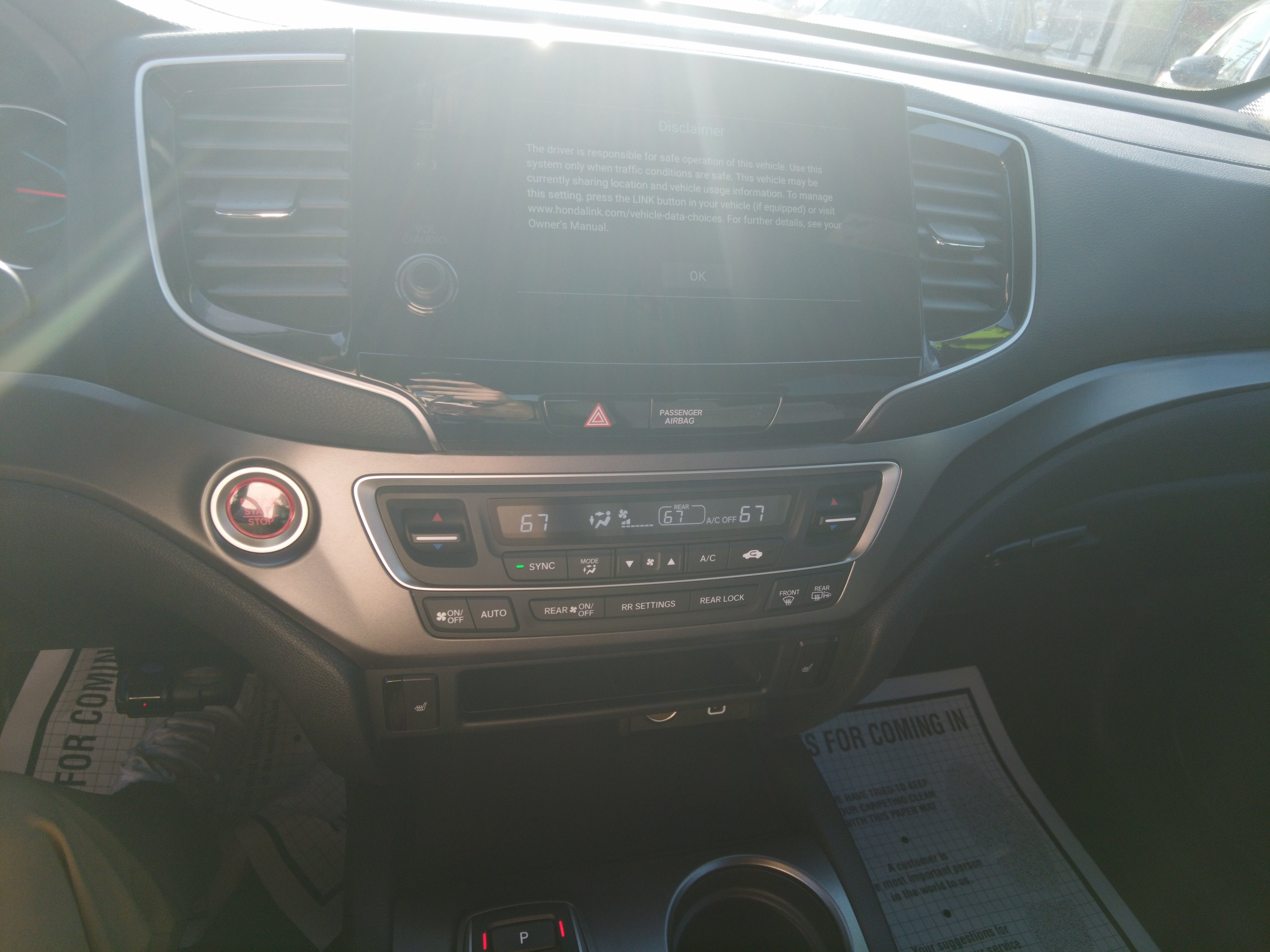 2022 Honda Pilot Sport