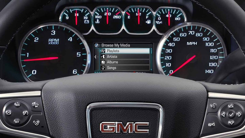 GMC Sierra 1500 dash