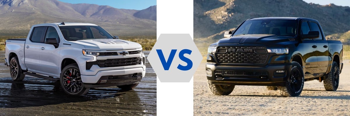 2026 Chevy Silverado 1500 vs 2026 Ram 1500
