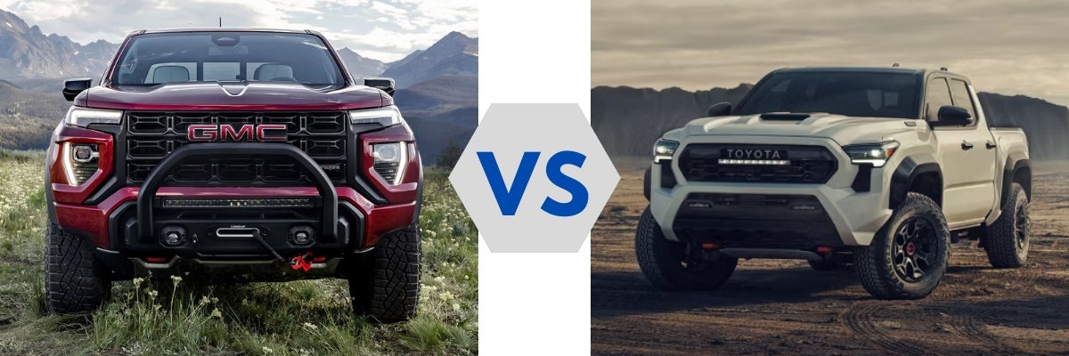 2026 GMC Canyon vs 2026 Toyota Tacoma