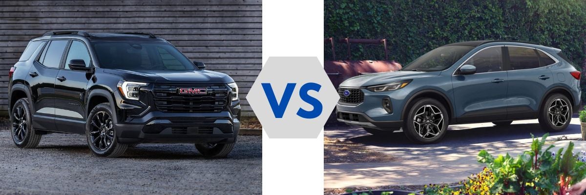 2026 GMC Terrain vs 2026 Ford Escape